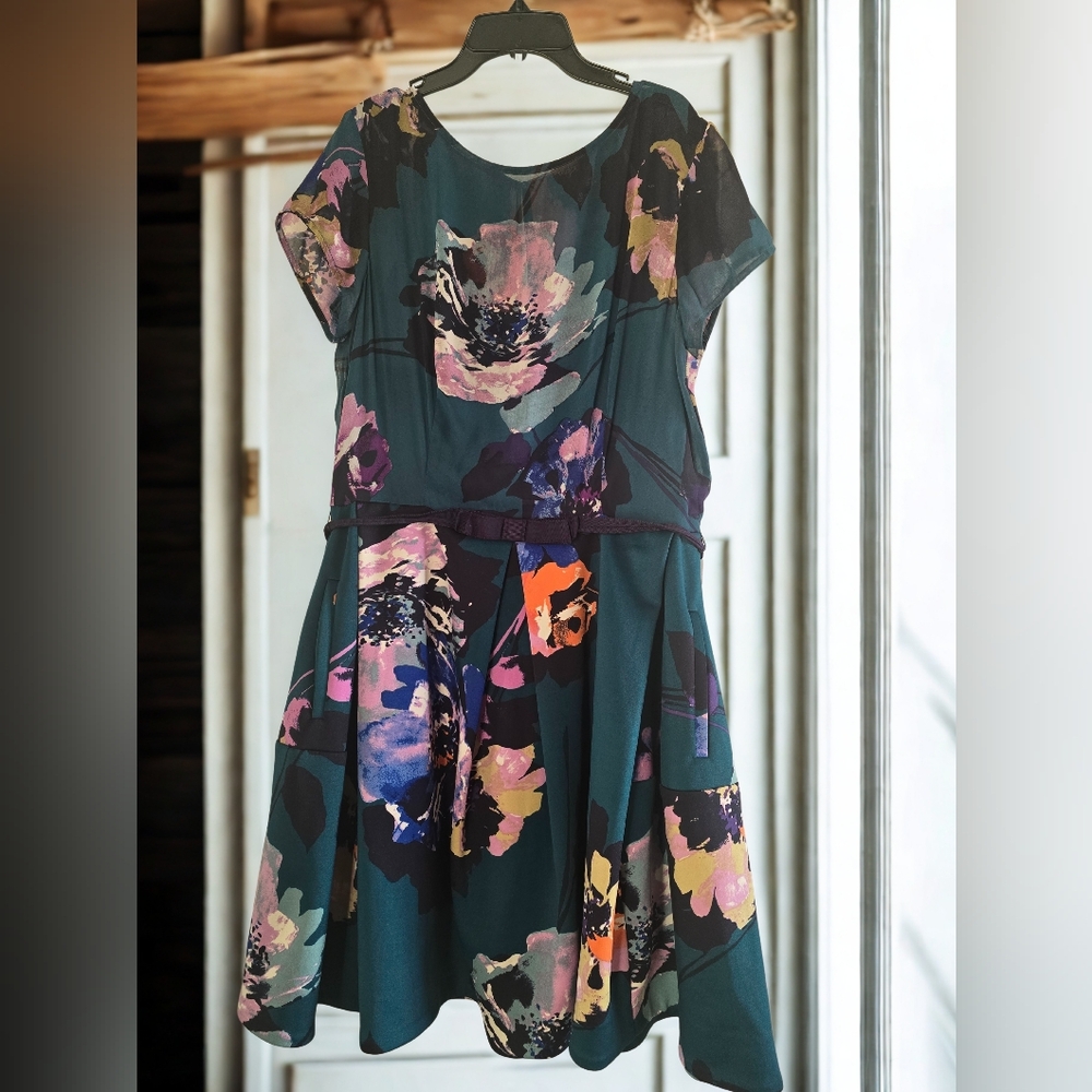 Taylor Multicolor Floral Mini Dress